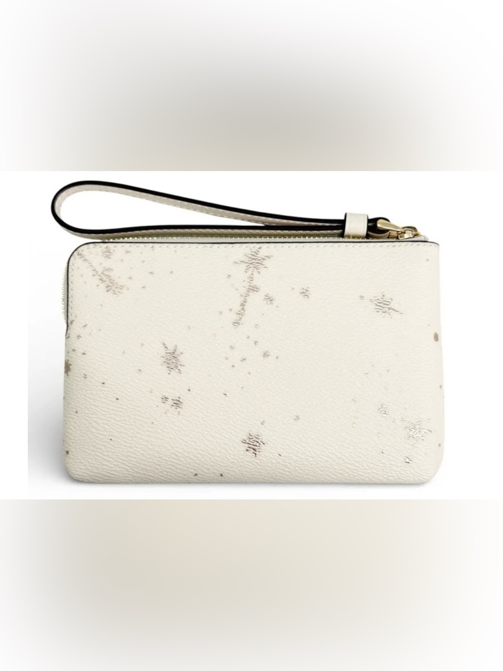 Coach Corner Zip Star Wristlet In Chalk Multi, NWT - Picture 7 of 16